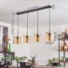 Parane Pendant Light - glass 20 cm Amber, 4-light sources