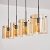 Parane Pendant Light - glass 20 cm Amber, 4-light sources