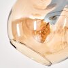 Ripoll Floor Lamp - glass 15 cm Amber, 5-light sources