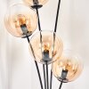 Gastor Floor Lamp - glass 15 cm Amber, clear, 5-light sources