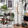 Remaisnil Floor Lamp - glass 10 cm, 12 cm, 15 cm Amber, 6-light sources