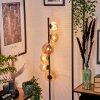 Remaisnil Floor Lamp - glass 10 cm, 12 cm, 15 cm Amber, 6-light sources