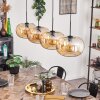 Ripoll Pendant Light - glass 30 cm Amber, 4-light sources
