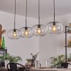 Ripoll Pendant Light - glass 30 cm clear, 4-light sources