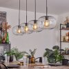 Ripoll Pendant Light - glass 30 cm clear, 4-light sources