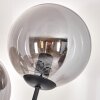 Gastor Floor Lamp - glass 15 cm Smoke-coloured, 5-light sources