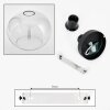 Apedo Ceiling Light - glass 20 cm clear, 1-light source