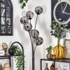 Gastor Floor Lamp - glass 15 cm Smoke-coloured, 6-light sources