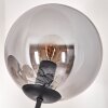 Gastor Floor Lamp - glass 15 cm Smoke-coloured, 6-light sources