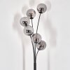 Gastor Floor Lamp - glass 15 cm Smoke-coloured, 6-light sources
