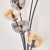 Gastor Floor Lamp - glass 15 cm Amber, clear, Smoke-coloured, 6-light sources