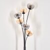 Gastor Floor Lamp - glass 15 cm Amber, clear, Smoke-coloured, 6-light sources