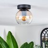 Koyoto Ceiling Light - glass 15 cm Amber, clear, 1-light source