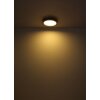Globo BRANZA Ceiling Light LED black, 1-light source, Remote control