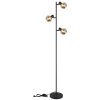 Globo TOKKI Floor Lamp black, 3-light sources