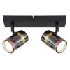 Globo TRABBY Ceiling Light black, 2-light sources