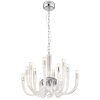 Globo AKKO chandelier clear, 12-light sources