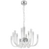 Globo AKKO chandelier clear, 12-light sources