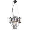 Globo NAXIS Pendant Light black, 3-light sources
