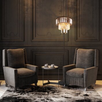 Globo NAXIS Floor Lamp black, 3-light sources