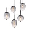 Globo ATTILA Pendant Light black, 12-light sources