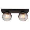Globo DALLERTA Wall Light black, 2-light sources