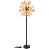 Globo UDO Floor Lamp black, 6-light sources