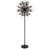 Globo UDO Floor Lamp black, 6-light sources