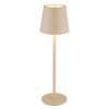 Globo VANNIE Table lamp LED sand-coloured, white, 1-light source