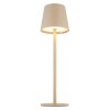 Globo VANNIE Table lamp LED sand-coloured, white, 1-light source
