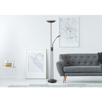 Globo GANINA UpLighter LED black, 2-light sources