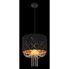 Globo CLARKE Pendant Light black, 1-light source