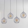 Tawasu Pendant Light chrome, 4-light sources