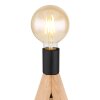 Globo KIRA Table lamp dark brown, 1-light source