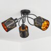 OPATIJA Ceiling Light black, 3-light sources