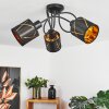 OPATIJA Ceiling Light black, 3-light sources