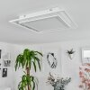 HAUMONIA Ceiling Light LED white, 2-light sources, Remote control, Colour changer