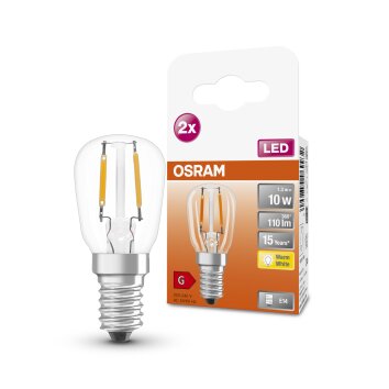 OSRAM set of 2 LED Special E14 1.3 watt 2700 Kelvin 110 Lumen