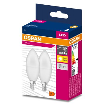OSRAM LED E14 7.5 Watt 3000 Kelvin 806 Lumen