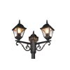 Trio Livenza outdoor floor lamp black, 3-light sources