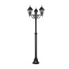Trio Livenza outdoor floor lamp black, 3-light sources