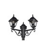 Trio Livenza outdoor floor lamp black, 3-light sources
