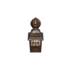 Trio Volturno Wall Light rust-coloured, 1-light source