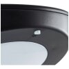 Brilliant Bardum Wall Light LED black, 1-light source, Motion sensor