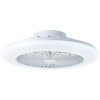 Brilliant Salerno Ceiling Light LED white, 1-light source, Remote control