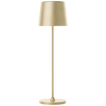 Brilliant Kaami Table lamp LED gold, 1-light source