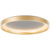 Brilliant Quito Ceiling Light LED gold, 1-light source