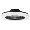 Brilliant Badria Ceiling Light LED black, 1-light source, Remote control