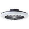 Brilliant Salerno Ceiling Light LED black, 1-light source, Remote control