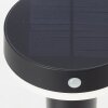 Brilliant Magua outdoor floor lamp LED black, 1-light source